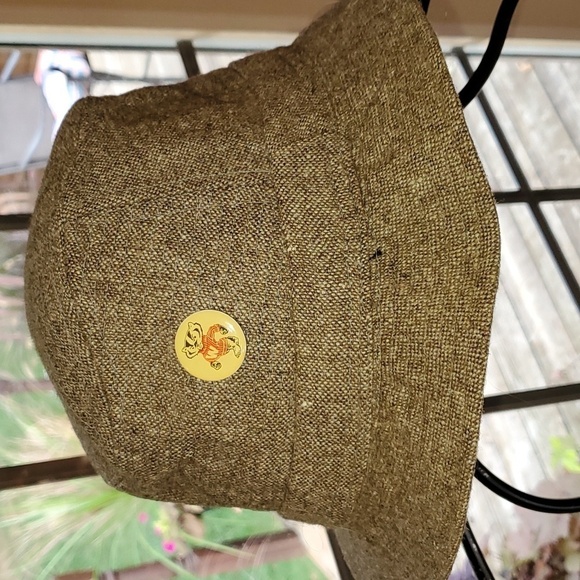 Jonathon Richards Vintage Donegal Tweed 100% Wool Fedora Sz. L Hat Ireland - Picture 9 of 14